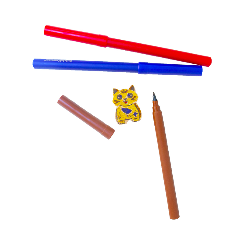 Игрушки деревянные "Раскрась котят" (100 шт/упак)