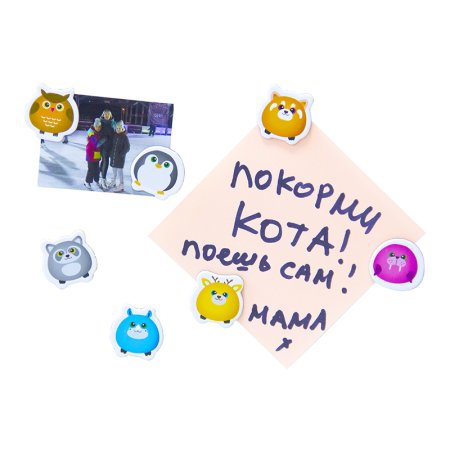 Магнит Мордашки (250 шт/упак)