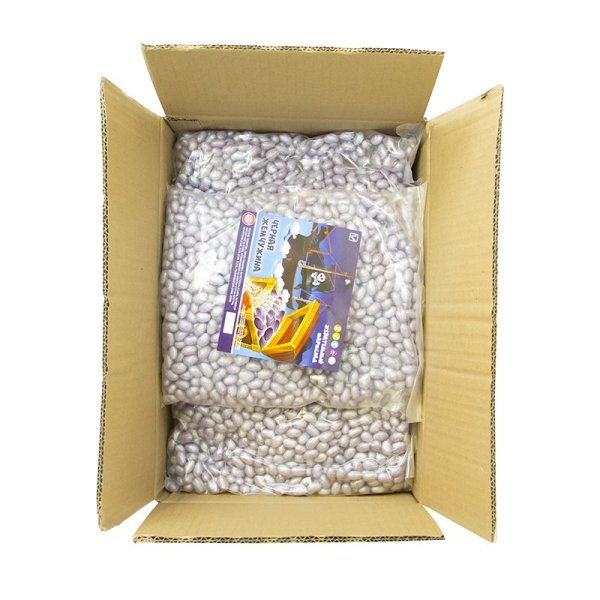 05-16-96ZC Black Pearl (Jelly Bean) / "Черная жемчужина" (6 уп./кор.)