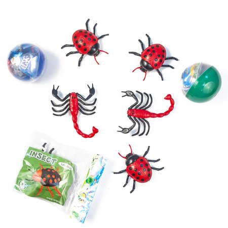 БК MIX "Насекомые" конструктор в капсулах 53 мм (100 шт./уп.)