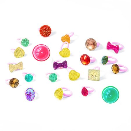 Игрушки в капсулах 28 мм  "Сверкающие фигурки"