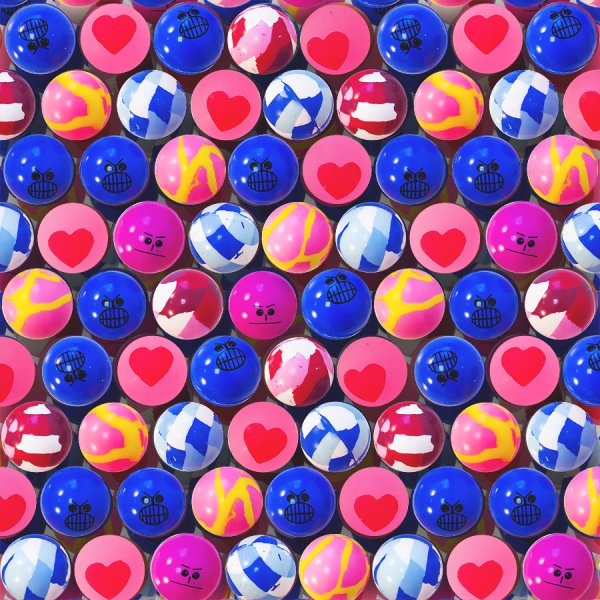 Мячи-прыгуны 25 мм   "Утреннее настроение"