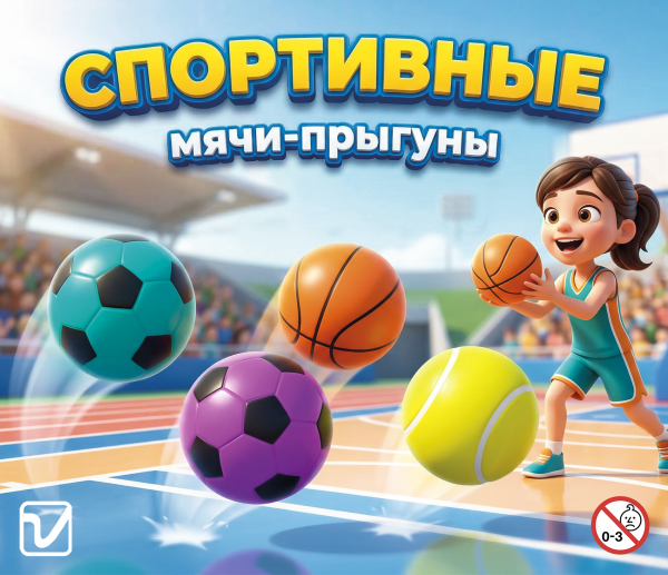 Мячи-прыгуны "Спортивные мячики-2"