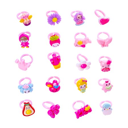 28A-Jotoys-7 Игрушка "Прелестные колечки" в капсуле 28 мм (250 шт/упак)