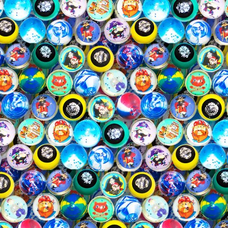 Мячи-прыгуны 25мм "Рыцари моря"