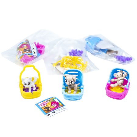 1802G "Зверята в переноске" (200 шт./уп.)