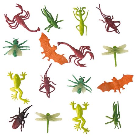 Игрушки для капсул 45 мм "Насекомые"