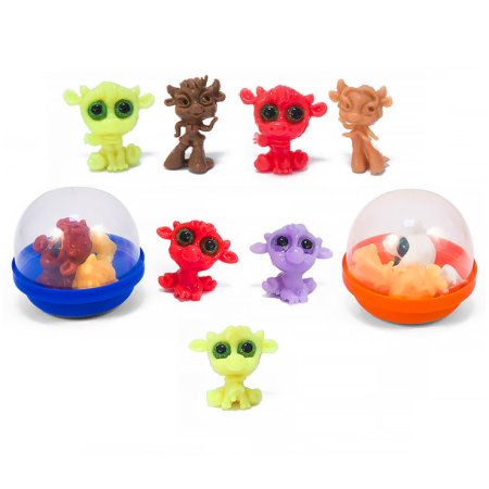 _БК MIX "Бычки и коровки" 2 игрушки в капсулах 45мм (100 шт./уп.)