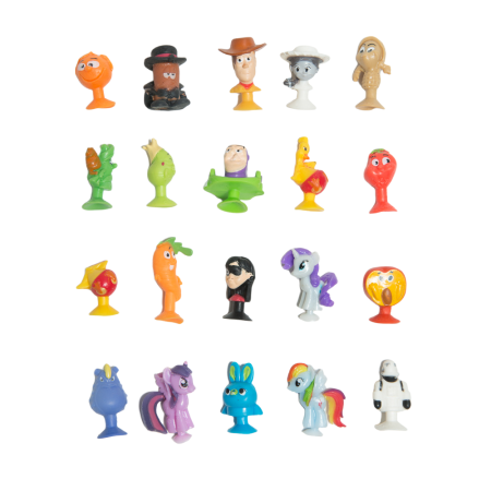 А24194-28 Игрушка "Присоски-22" в капсуле 28 мм (250 шт/упак)