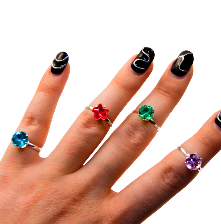 2347G "Камушки на пальчик" (200 шт./упак.)