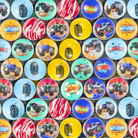 Мячи-прыгуны 32 мм "Супер Трак"