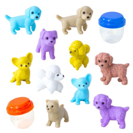 282111G "Разноцветные щенки" в капсулах 28 мм (250 шт./уп.)