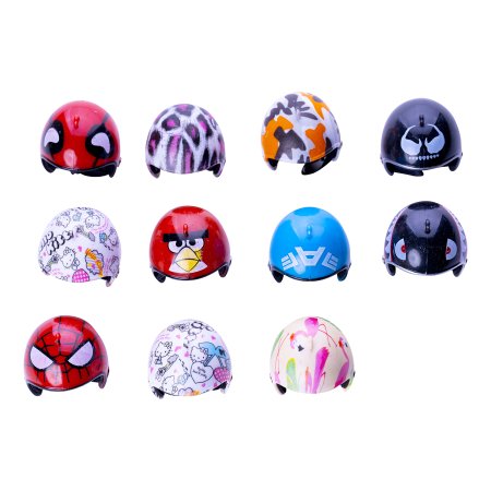 53А1946-23 Игрушка "Шлемы с принтами" в капсулах 53 мм (100 шт/упак)