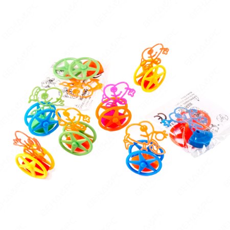 Игрушки для капсул 45 мм " Сказочные существа на колесике"