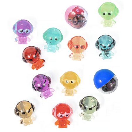 Игрушки в капсулах 34 мм "необычные фигурки"