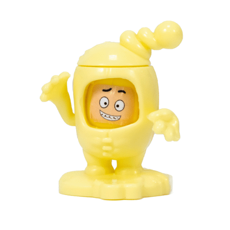 Игрушки в  капсулах 45 мм "Куколки с разными личиками"