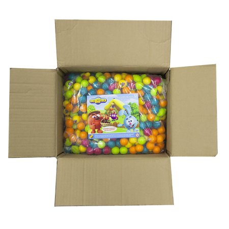 Жевательная резинка с принтом  23 мм  "Смешарики мульти-фрукт (с начинкой)" 