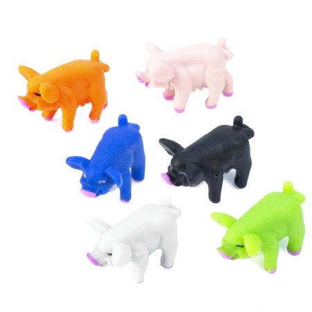 1943G "Цветные свинки" (500 шт./уп.)