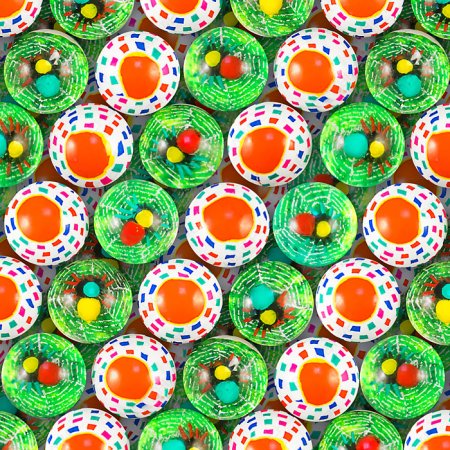 -V-MIX 45-18-2 "Пауки 3D" (50 шт./уп.)