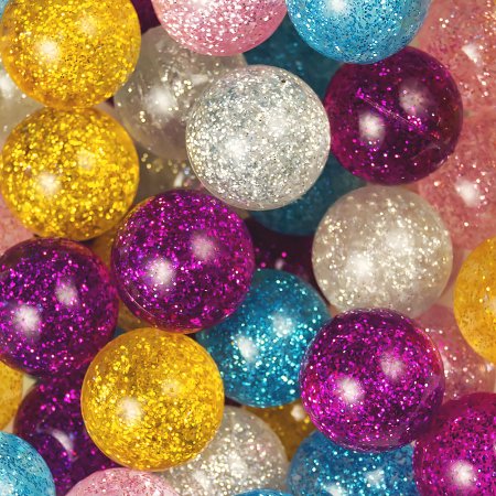 Мячи-прыгуны 32 мм "Блестящий"