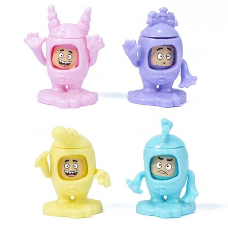 Игрушки для капсул 45 мм ""Куколки с разными личиками"