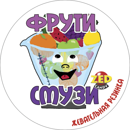 Фрути смузи наклейка (ZED)