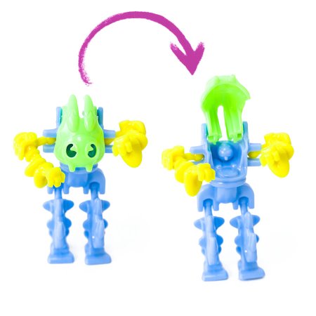 Игрушки для капсул 45 мм "Умные роботы"