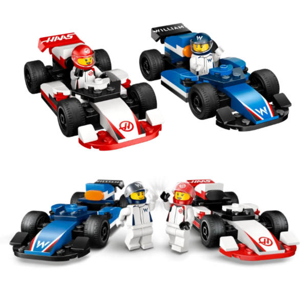 Lego 60464 City "Гоночные машины Williams Racing u Haas"