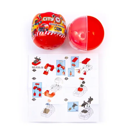 2237G Игрушки Конструкторы "Пожарная часть" (12 шт/упак)