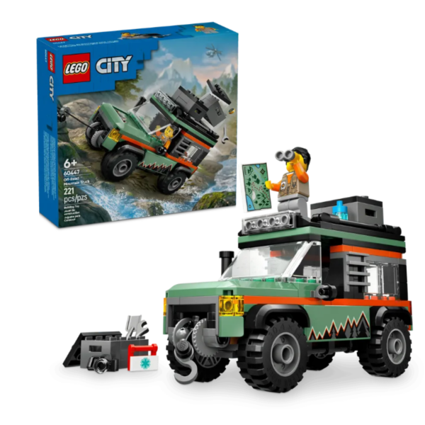 Lego 60447 City "Внедорожный горный автомобиль 4х4"