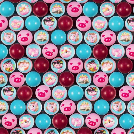 Мячи-прыгуны 25 мм "Хрюшки"