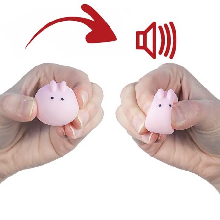 Игрушки  в капсулах 45 мм "Цыпленок и кролик"