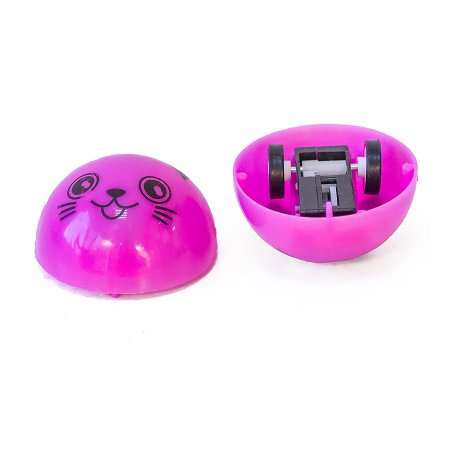 Игрушки  для капсул 34 мм "Цветные машинки"