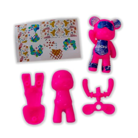 2141G "Медведи с заплатками" (200 шт/упак)