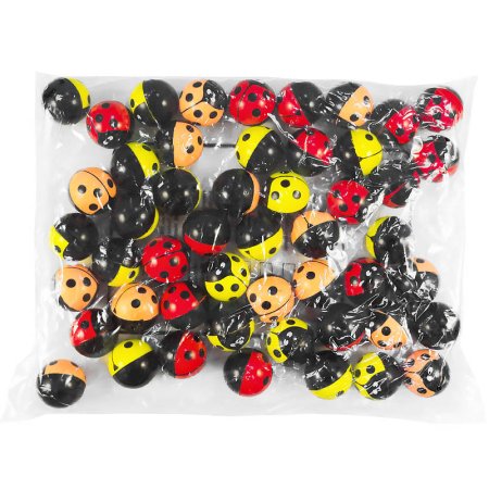 Мячи-прыгуны 45 мм "Божьи коровки"