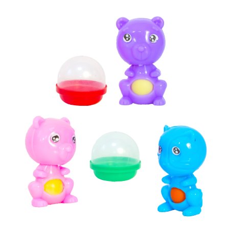 452028G "Животные с пузиками" в капсулах 45 мм (100 шт./уп.)