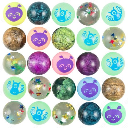 Мячи-прыгуны 27 мм "С планеты КЮ"