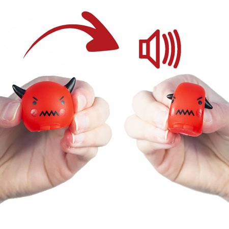 Игрушки в капсулах 45 мм  "Чертик и барашек"