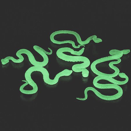Игрушки в капсулах 34 мм "Шпионы змейки (светящиеся в темноте)"