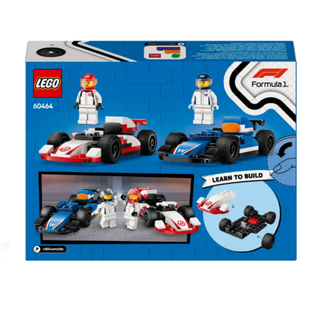 Lego 60464 City "Гоночные машины Williams Racing u Haas"