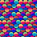 Мячи-прыгуны 25 мм "Цветной лед"