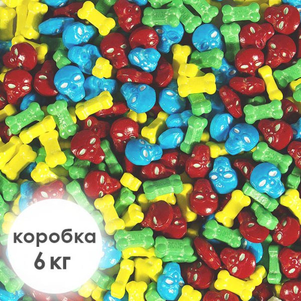 Сыпучие конфеты для торговых автоматов