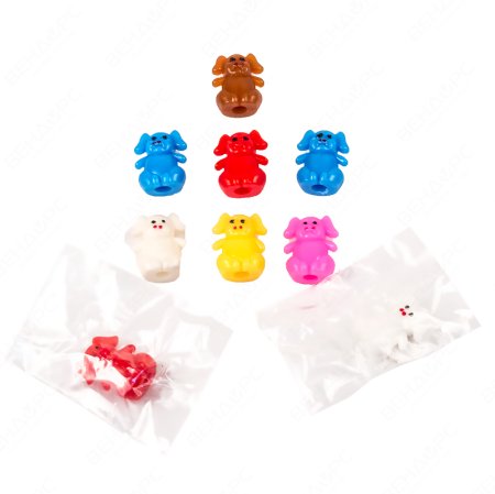 Игрушки для капсул 34 мм "Цветные хрюшки"