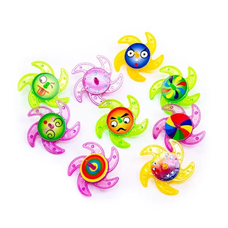 2257G-75 "Спиннеры прозрачные" в капсулах 75 мм (20 шт./уп.)