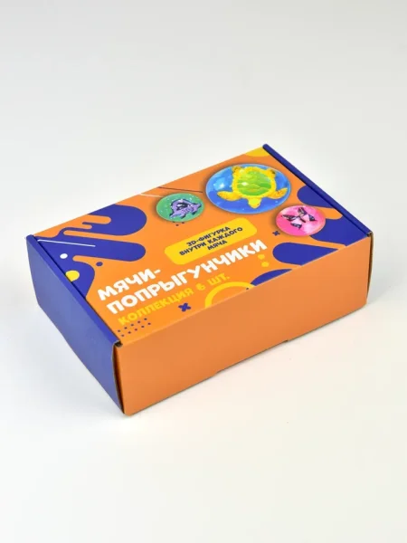 MIX GH45-12-15/6 "3D Мишки в коробке" (6 шт./уп.)