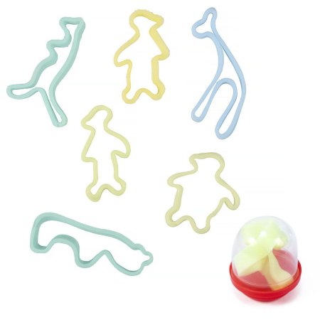 Игрушки  в капсулах 28 мм "Фигурные животные"