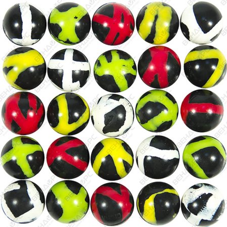 Мячи-прыгуны  25 мм "Миксербол, тип L"