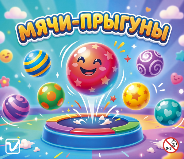 Универсальный дисплей для мячей-прыгунов