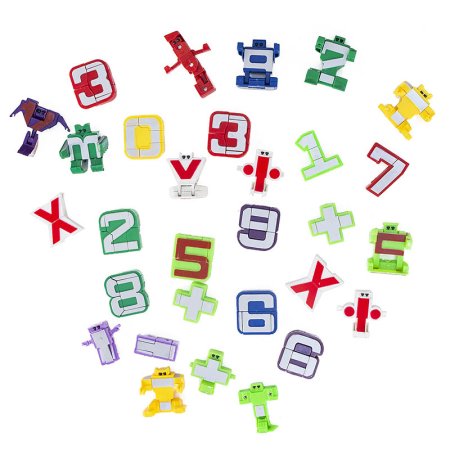 1940G "Цифры-роботы" (60 шт./уп.)