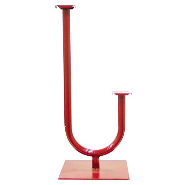 Стойка двухъярусная (квадратное основание)